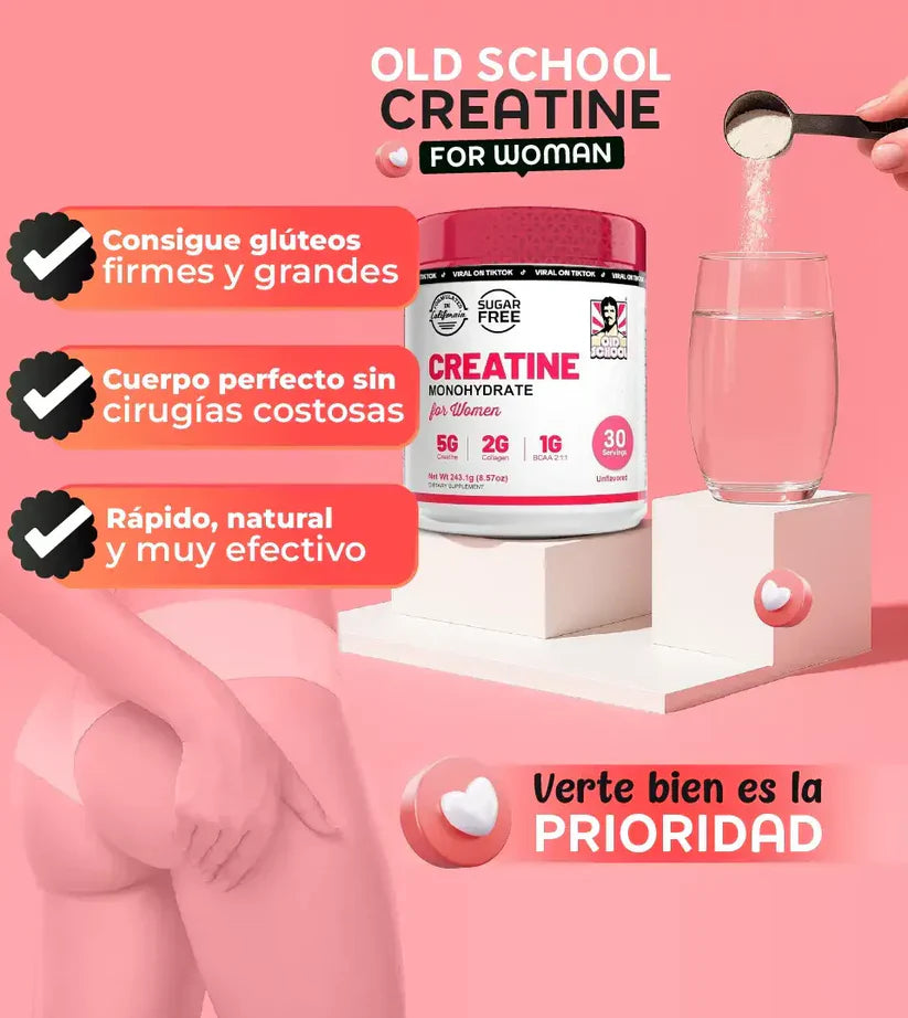 Creatina Monohidratada Old School Pro