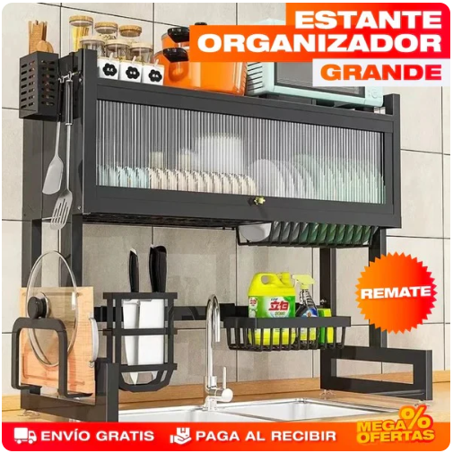 Escurridor De Platos Con Almacenamiento
